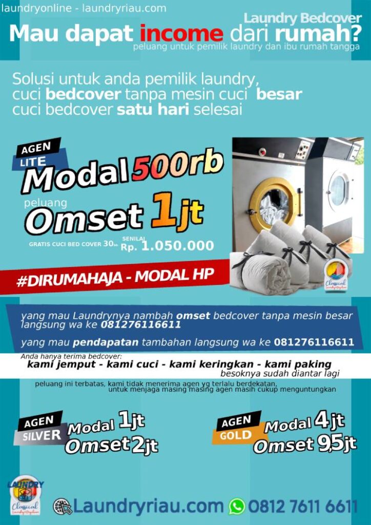 peluang bisnis laundry pekanbaru terbaik